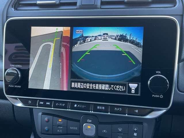 リーフ Ｘ　Ｖセレクション　９０周年記念車　プロパイロット　メーカーナビ　全周囲カメラ　全方位カメラ　ＬＥＤヘッドライト　インテリキー　レーンキープ　踏み間違い防止　ＥＴＣ　サイドカーテンエアバック　Ｂカメラ　ナビＴＶ（11枚目）