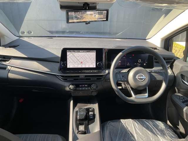 ノート １．２　Ｘ　雹害車両　メーカーナビ　リアカメラ　衝突被害軽減ブレ－キ　全方位カメラ　ＥＴＣ付　禁煙車　ＬＥＤヘッドライト　インテリジェントキー　ワンセグＴＶ　ＴＶナビ　サイドカーテンエアバック　サイドカメラ　メモリーナビ　オートエアコン（4枚目）