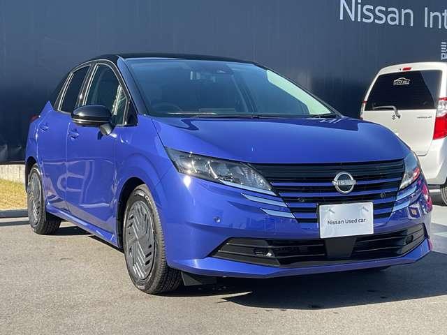 ノート １．２　Ｘ　雹害車両　メーカーナビ　リアカメラ　衝突被害軽減ブレ－キ　全方位カメラ　ＥＴＣ付　禁煙車　ＬＥＤヘッドライト　インテリジェントキー　ワンセグＴＶ　ＴＶナビ　サイドカーテンエアバック　サイドカメラ　メモリーナビ　オートエアコン（6枚目）