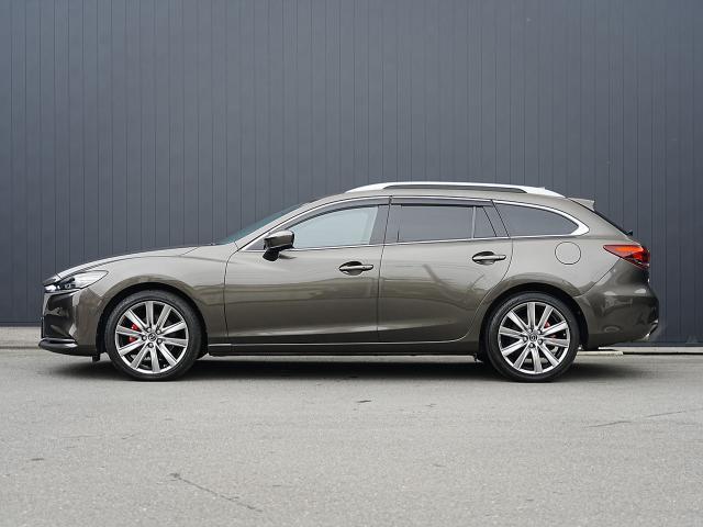 ＭＡＺＤＡ６ワゴン ２５Ｓ　Ｌパッケージ　衝突被害軽減システム　アダプティブクルーズコントロール　全周囲カメラ　オートマチックハイビーム　革シート　電動シート　シートヒーター　バックカメラ　オートライト　ＬＥＤヘッドランプ　ＥＴＣ（3枚目）