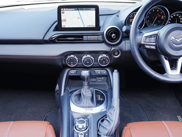 ロードスターＲＦ ＶＳ　テラコッタセレクション　衝突被害軽減システム　オートマチックハイビーム　革シート　シートヒーター　バックカメラ　オートクルーズコントロール　オートライト　ＬＥＤヘッドランプ　ＥＴＣ　Ｂｌｕｅｔｏｏｔｈ（6枚目）