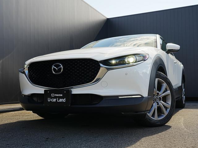 CX-30 20S Lパッケージ 衝突被害軽減システム アダプティブクルーズコントロール オートマチックハイビーム 革シート 電動シート シートヒーター ナビ バックカメラ オートライト LEDヘッドランプ ETC Bluetooth(18枚目)