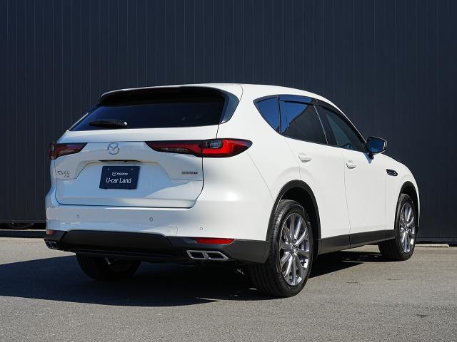 ＣＸ－６０ ＸＤ　エクスクルーシブモード　衝突被害軽減システム　アダプティブクルーズコントロール　全周囲カメラ　オートマチックハイビーム　サンルーフ　４ＷＤ　革シート　電動シート　シートヒーター　バックカメラ　オートライト　ＬＥＤヘッドランプ（2枚目）