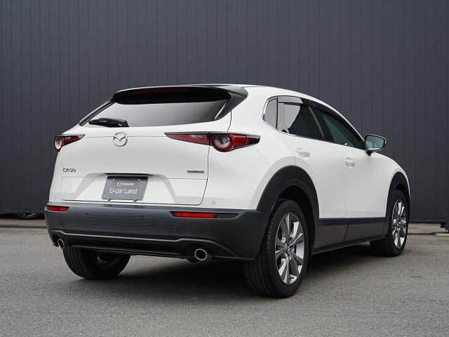 ＣＸ－３０ ＸＤ　Ｌパッケージ　衝突被害軽減システム　アダプティブクルーズコントロール　全周囲カメラ　オートマチックハイビーム　革シート　電動シート　シートヒーター　バックカメラ　オートライト　ＬＥＤヘッドランプ　ＥＴＣ　ディーゼル（2枚目）