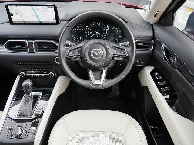 CX-5 25S Lパッケージ 衝突被害軽減システム アダプティブクルーズコントロール 全周囲カメラ オートマチックハイビーム 4WD 革シート 電動シート シートヒーター バックカメラ オートライト LEDヘッドランプ ETC(4枚目)