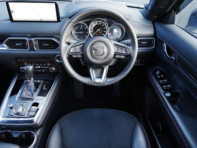 CX-8 XD ブラックトーンエディション 衝突被害軽減システム アダプティブクルーズコントロール 全周囲カメラ オートマチックハイビーム 3列シート シートヒーター バックカメラ オートライト LEDヘッドランプ ETC Bluetooth(4枚目)