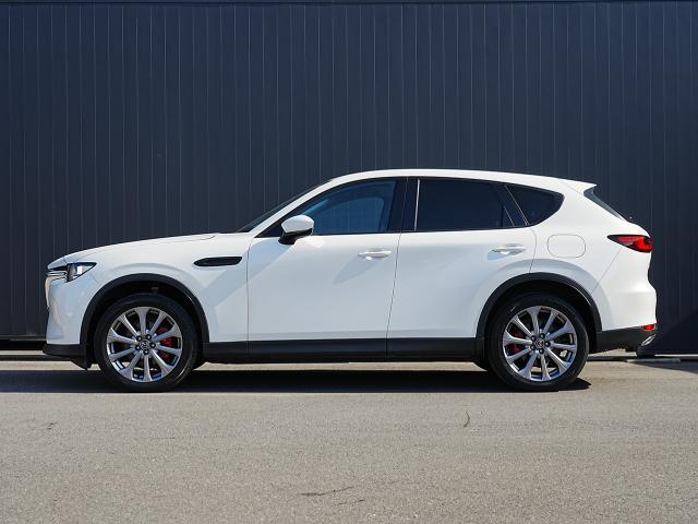 CX-60 XD Lパッケージ 衝突被害軽減システム アダプティブクルーズコントロール 全周囲カメラ オートマチックハイビーム 革シート 電動シート シートヒーター バックカメラ オートライト LEDヘッドランプ Bluetooth(3枚目)