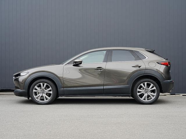 CX-30 20S Lパッケージ 衝突被害軽減システム アダプティブクルーズコントロール 全周囲カメラ オートマチックハイビーム 革シート 電動シート シートヒーター バックカメラ オートライト LEDヘッドランプ Bluetooth(3枚目)