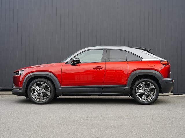 MX-30 ベースグレード 衝突被害軽減システム アダプティブクルーズコントロール 全周囲カメラ オートマチックハイビーム 電動シート シートヒーター バックカメラ オートライト LEDヘッドランプ Bluetooth(3枚目)