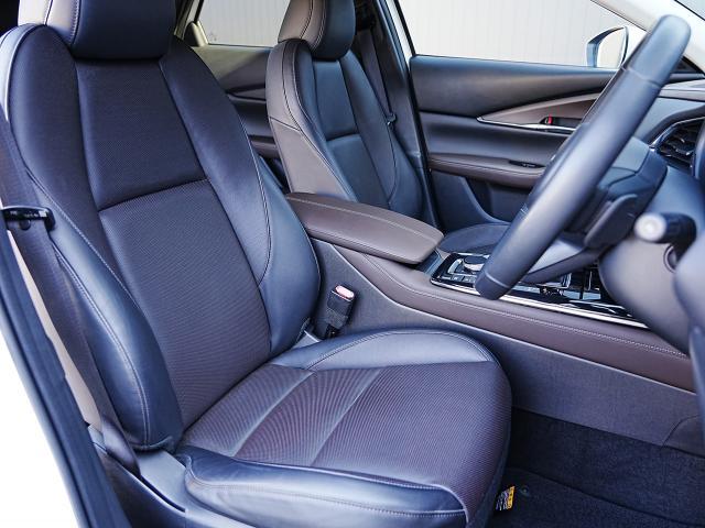 CX-30 20S Lパッケージ 衝突被害軽減システム アダプティブクルーズコントロール 全周囲カメラ オートマチックハイビーム 革シート 電動シート シートヒーター バックカメラ オートライト LEDヘッドランプ Bluetooth(15枚目)