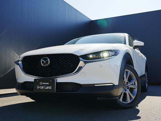 CX-30 20S Lパッケージ 衝突被害軽減システム アダプティブクルーズコントロール 全周囲カメラ オートマチックハイビーム 革シート 電動シート シートヒーター バックカメラ オートライト LEDヘッドランプ Bluetooth(18枚目)