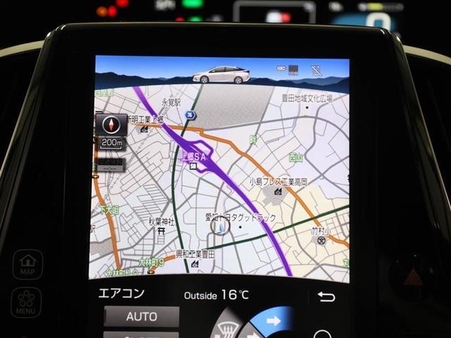 プリウスＰＨＶ Ａ　オ－トエアコン　クルコン　バックモニタ－　メディアプレイヤー接続　盗難防止装置　スマートキー　アルミホイール　エアバッグ　ＥＴＣ　サイドエアバッグ　メモリ－ナビ　キーフリー　横滑り防止機能　ナビＴＶ（22枚目）