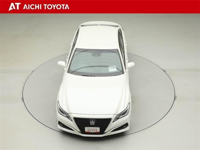 クラウンハイブリッド Ｓ　Ｆｏｕｒ　クルコン　地デジ　Ｂカメラ　電動シート　盗難防止装置　１オーナー　ＤＶＤ　ＬＥＤヘッド　スマートキー　エアバッグ　ＡＢＳ　ＥＴＣ　ミュージックプレイヤー接続可　横滑り防止装置　４ＷＤ　メモリーナビ（17枚目）