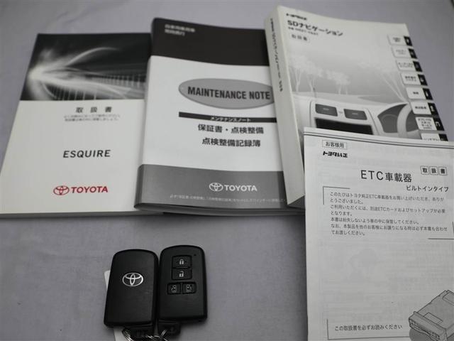エスクァイア Ｇｉ　両側Ｐドア　ウォークスルー　１オナ　スマートキーＰスタート　リアカメラ　ＡＵＸ　アイドリングＳＴＯＰ　ＥＴＣ車載器　オートエアコン　イモビライザー　オートクルーズコントロール　キーレス　ナビＴＶ　３列（28枚目）