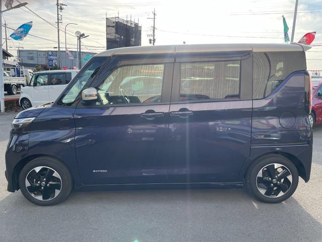 ルークス ハイウェイスター　Ｘ　エマージェンシーブレーキ　左側パワースライドドア　純正ＳＤナビ　アラウンドビューモニター　ＥＴＣ　ドライブレコーダー　ＬＥＤヘッドライト　スマートキー　プッシュスタート（5枚目）