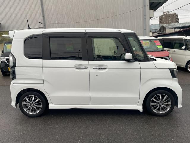 Ｎ－ＢＯＸカスタム Ｌ　衝突被害軽減ブレーキ　左側パワースライドドア　ＳＤナビ　フルセグＴＶ　バックカメラ　ＥＴＣ　ドライブレコーダー　Ｂｌｕｅｔｏｏｔｈ接続　クルーズコントロール　シートヒーター　ＬＥＤヘッドライト（9枚目）
