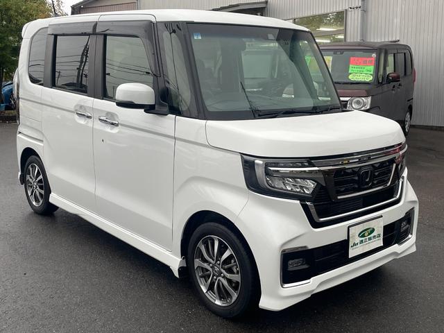 Ｎ－ＢＯＸカスタム Ｌ　衝突被害軽減ブレーキ　左側パワースライドドア　ＳＤナビ　フルセグＴＶ　バックカメラ　ＥＴＣ　ドライブレコーダー　Ｂｌｕｅｔｏｏｔｈ接続　クルーズコントロール　シートヒーター　ＬＥＤヘッドライト（10枚目）