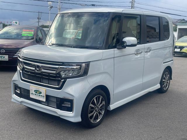 Ｎ－ＢＯＸカスタム Ｌ　ホンダセンシング　両側パワースライドドア　ＳＤナビ　フルセグＴＶ　バックカメラ　ＥＴＣ　クルーズコントロール　シートヒーター　ＬＥＤヘッドライト　電動パーキング　スマートキー　プッシュスタート（4枚目）
