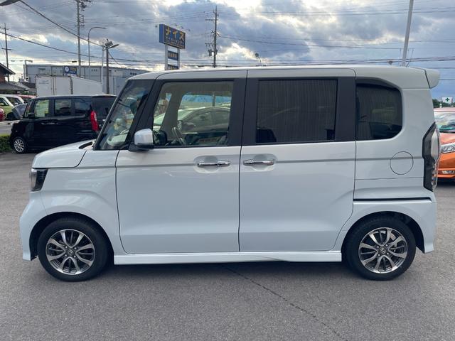 Ｎ－ＢＯＸカスタム Ｌ　ホンダセンシング　両側パワースライドドア　ＳＤナビ　フルセグＴＶ　バックカメラ　ＥＴＣ　クルーズコントロール　シートヒーター　ＬＥＤヘッドライト　電動パーキング　スマートキー　プッシュスタート（5枚目）