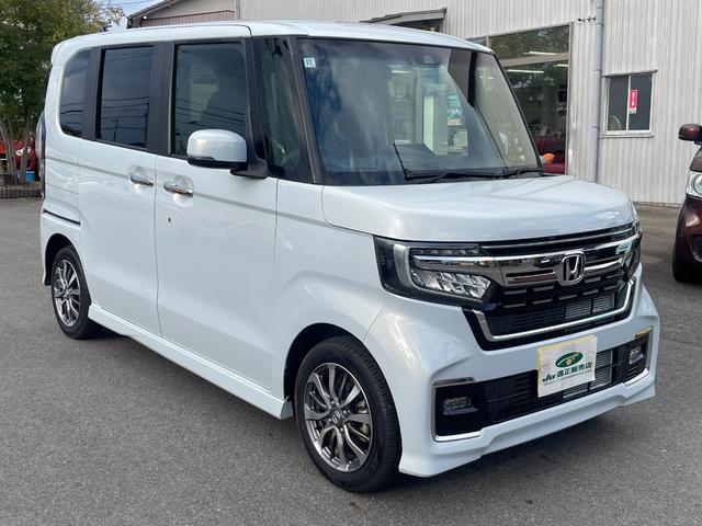 Ｎ－ＢＯＸカスタム Ｌ　ホンダセンシング　両側パワースライドドア　ＳＤナビ　フルセグＴＶ　バックカメラ　ＥＴＣ　クルーズコントロール　シートヒーター　ＬＥＤヘッドライト　電動パーキング　スマートキー　プッシュスタート（10枚目）