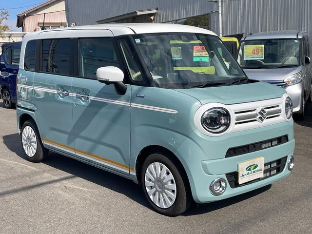 ワゴンRスマイル ハイブリッドX 衝突被害軽減ブレーキ 両側パワースライドドア 純正メモリーナビ フルセグTV アラウンドビューモニター ETC Bluetooth接続 クルーズコントロール シートヒーター LEDヘッドライト(10枚目)