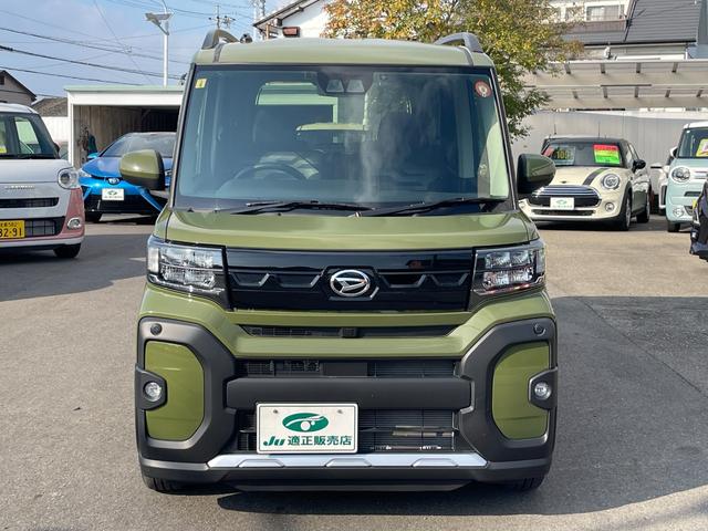 タント ファンクロスターボ 衝突被害軽減ブレーキ 両側パワースライドドア ディスプレイオーディオ フルセグTV バックカメラ ETC ドライブレコーダー Bluetooth接続 シートヒーター LEDヘッドライト(3枚目)