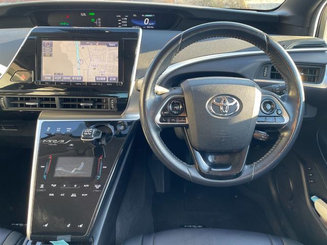 ＭＩＲＡＩ ベースグレード　トヨタセーフティセンス　純正９インチＳＤナビ　フルセグＴＶ　バックカメラ　ＥＴＣ　Ｂｌｕｅｔｏｏｔｈ接続　クルーズコントロール　シートヒーター　ステアリングヒーター　パワーシート　ＬＥＤヘッドライト（18枚目）