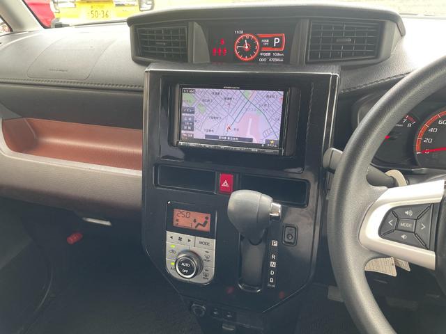 ルーミー G-T スマートアシスト 両側パワースライドドア SDナビ フルセグTV バックカメラ ETC Bluetooth接続 クルーズコントロール シートヒーター スマートキー プッシュスタート(19枚目)