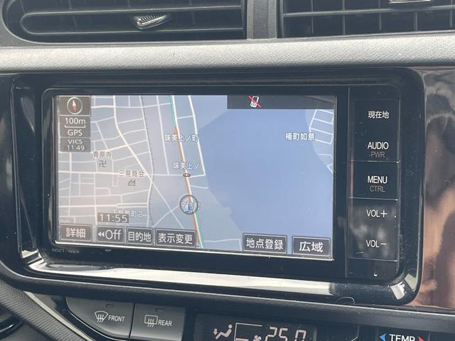 アクア G トヨタセーフティセンス 純正SDナビ フルセグTV バックカメラ Bluetooth接続 クルーズコントロール LEDヘッドライト スマートキー プッシュスタート(21枚目)