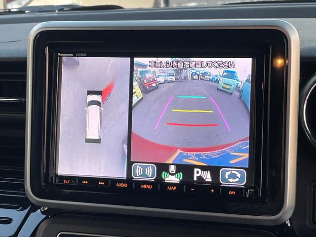 スペーシアカスタム ハイブリッドＸＳ　デュアルカメラブレーキサポート　両側パワースライドドア　ＳＤナビ　フルセグＴＶ　アラウンドビューモニター　ＥＴＣ　ドライブレコーダー　シートヒーター　ＬＥＤヘッドライト　スマートキー　プッシュスタート（18枚目）