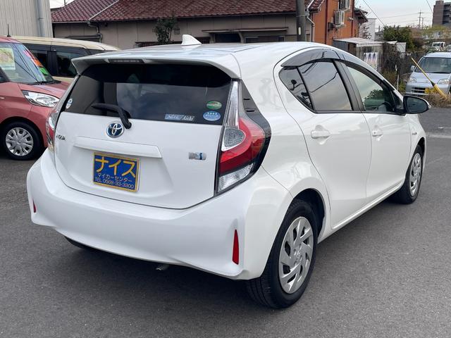 アクア S 衝突被害軽減ブレーキ SDナビ フルセグTV ETC Bluetooth接続 ドライブレコーダー キーレスキー(8枚目)