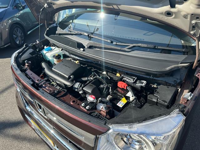 Ｎ－ＢＯＸ Ｌ　衝突被害軽減ブレーキ　左側パワースライドドア　ＳＤナビ　フルセグＴＶ　バックカメラ　ＥＴＣ　ドライブレコーダー　Ｂｌｕｅｔｏｏｔｈ接続　シートヒーター　ＬＥＤヘッドライト　クルーズコントロール（48枚目）