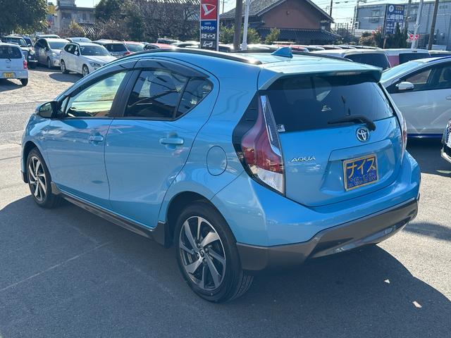 アクア Ｘ－アーバン　トヨタセーフティセンス　ＳＤナビ　フルセグＴＶ　バックカメラ　Ｂｌｕｅｔｏｏｔｈ接続　シートヒーター　スマートキー　プッシュスタート　ＬＥＤヘッドライト　スマートキー　プッシュスタート（6枚目）