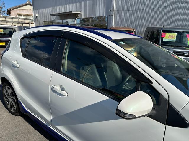 アクア Ｘ－アーバン　ＳＤナビ　ワンセグＴＶ　バックカメラ　ドライブレコーダー　Ｂｌｕｅｔｏｏｔｈ接続　ＬＥＤヘッドライト　ハーフレザーシート　スマートキー　プッシュスタート（36枚目）