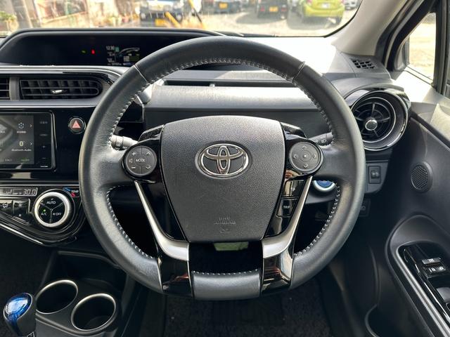 アクア クロスオーバー　トヨタセーフティセンス　ＳＤナビ　フルセグＴＶ　バックカメラ　ドライブレコーダー　ＥＴＣ　Ｂｌｕｅｔｏｏｔｈ接続　スマートキー　プッシュスタート（18枚目）