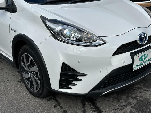 アクア クロスオーバー　トヨタセーフティセンス　ＳＤナビ　フルセグＴＶ　バックカメラ　ドライブレコーダー　ＥＴＣ　Ｂｌｕｅｔｏｏｔｈ接続　スマートキー　プッシュスタート（40枚目）