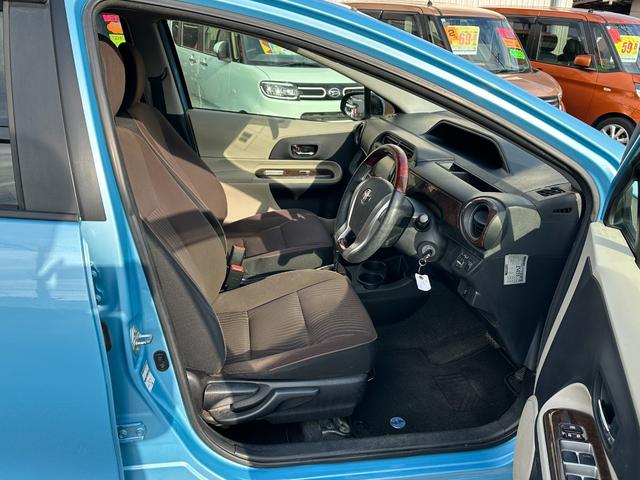 アクア Ｇ　ＳＤナビ　フルセグＴＶ　バックカメラ　ドライブレコーダー　Ｂｌｕｅｔｏｏｔｈ接続　キーレスキー（12枚目）