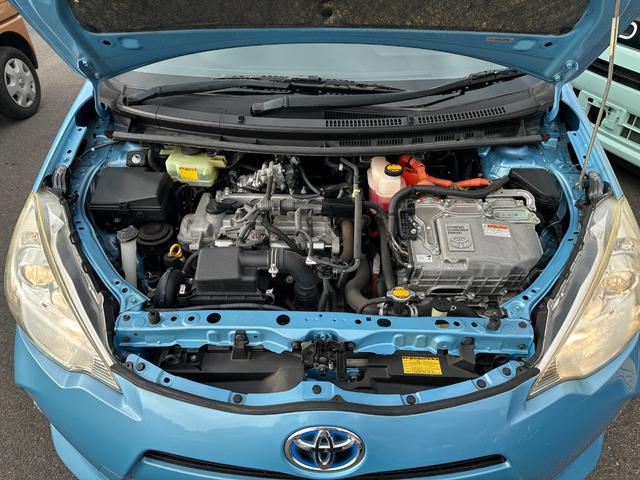 アクア Ｇ　ＳＤナビ　フルセグＴＶ　バックカメラ　ドライブレコーダー　Ｂｌｕｅｔｏｏｔｈ接続　キーレスキー（42枚目）