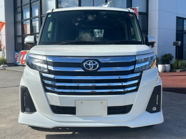 ルーミー カスタムG-T 純正ナビ フルセグTV バックカメラ 両側パワースライドドア プッシュスタート スマートキー LEDヘッドライト フォグランプ 運転席&助手席シートヒーター 前後ドラレコ クルコン 電動パーキング(2枚目)