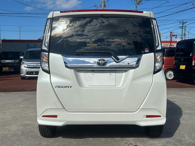 ルーミー カスタムG-T 純正ナビ フルセグTV バックカメラ 両側パワースライドドア プッシュスタート スマートキー LEDヘッドライト フォグランプ 運転席&助手席シートヒーター 前後ドラレコ クルコン 電動パーキング(6枚目)