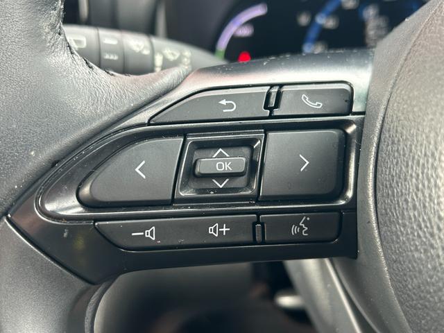 ヤリスクロス ハイブリッドＺ　アドベンチャー　純正ディスプレイオーディオ　ナビ　パノラマモニター　トヨタセーフティセンス　ＢＳＭ　パーキングサポートブレーキ　シートヒーター　ステアリングヒーター　ルーフレール　ＬＥＤヘッド　ハーフレザーシート（28枚目）