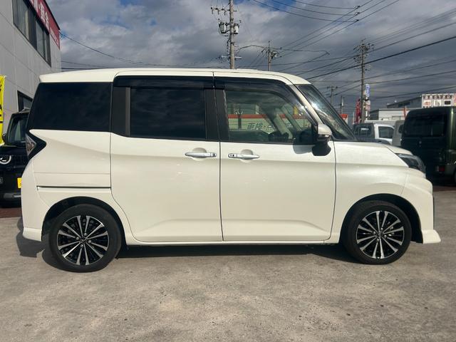 トール カスタムG ターボ スマートアシスト 純正9インチナビ フルセグTV パノラマカメラ 両Pスライドドア LEDヘッド&フォグ プッシュスタート スマートキー 純正ドラレコ オートクルーズ 純正15アルミ 電動パーキング(4枚目)