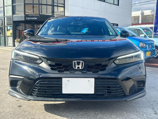 シビック ＬＸ　６速マニュアル　ホンダセンシング　純正ナビ　フルセグＴＶ　バックカメラ　ＥＴＣ２．０　プッシュスタート　スマートキー　運転席＆助手席シートヒーター　純正アルミ（2枚目）