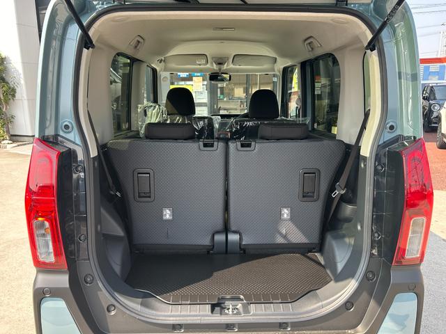 タント ファンクロスターボ　届出済み未使用車　スマートアシスト　両側パワースライド　ＬＥＤヘッドライト　純正アルミ　電動パーキング　ブレーキホールド　シートヒーター（14枚目）