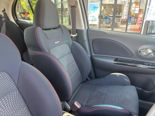 マーチ ニスモ　Ｓ　５速マニュアル　ナビ　フルセグＴＶ　バックカメラ　プッシュスタート　スマートキー　ＥＴＣ　ＮＩＳＭＯマフラー　純正１６インチアルミ（33枚目）
