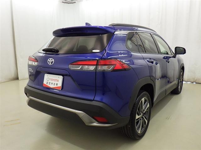 カローラクロス Z 衝突被害軽減システム フルセグ バックカメラ ETC ドラレコ ミュージックプレイヤー接続可 電動シート ハーフレザー オートクルーズコントロール LEDヘッドランプ スマートキー キーレス(5枚目)