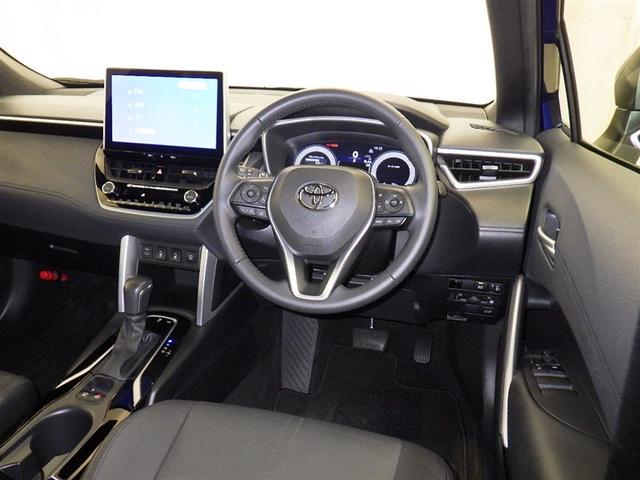 カローラクロス Z 衝突被害軽減システム フルセグ バックカメラ ETC ドラレコ ミュージックプレイヤー接続可 電動シート ハーフレザー オートクルーズコントロール LEDヘッドランプ スマートキー キーレス(7枚目)