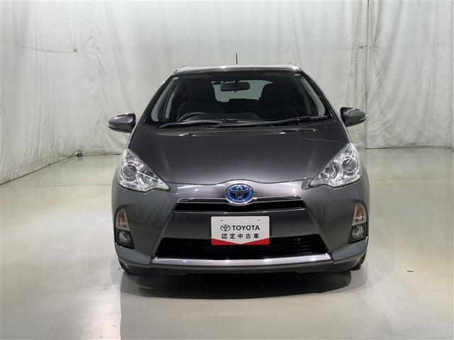 アクア Gブラックソフトレザーセレクション メモリーナビ ワンセグ バックカメラ CD スマートキー キーレス ハイブリッド(3枚目)