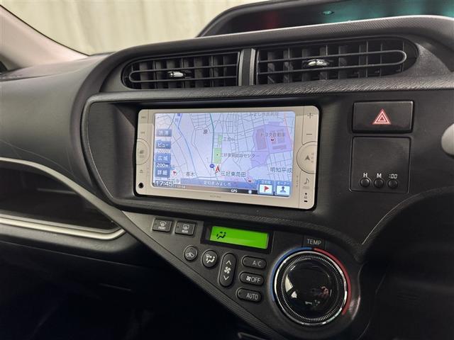 アクア Gブラックソフトレザーセレクション メモリーナビ ワンセグ バックカメラ CD スマートキー キーレス ハイブリッド(9枚目)