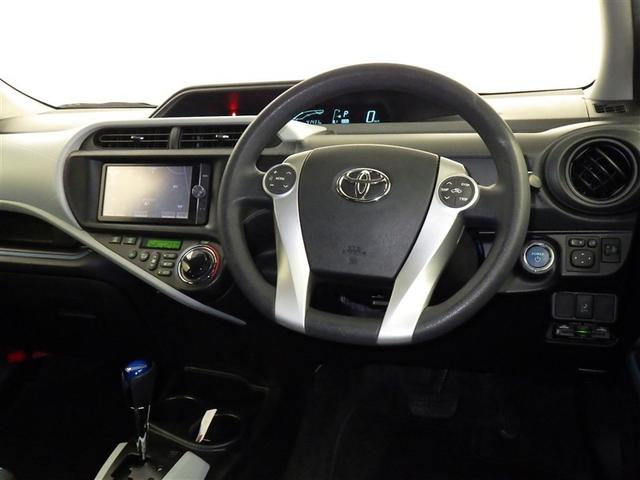 アクア S メモリーナビ フルセグ バックカメラ ETC CD ミュージックプレイヤー接続可 スマートキー キーレス ハイブリッド(8枚目)